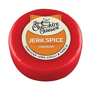 Cheshire Cheese Co Jamaican Jerk &amp; Garlic Cheddar Jerk Spice 6x200g