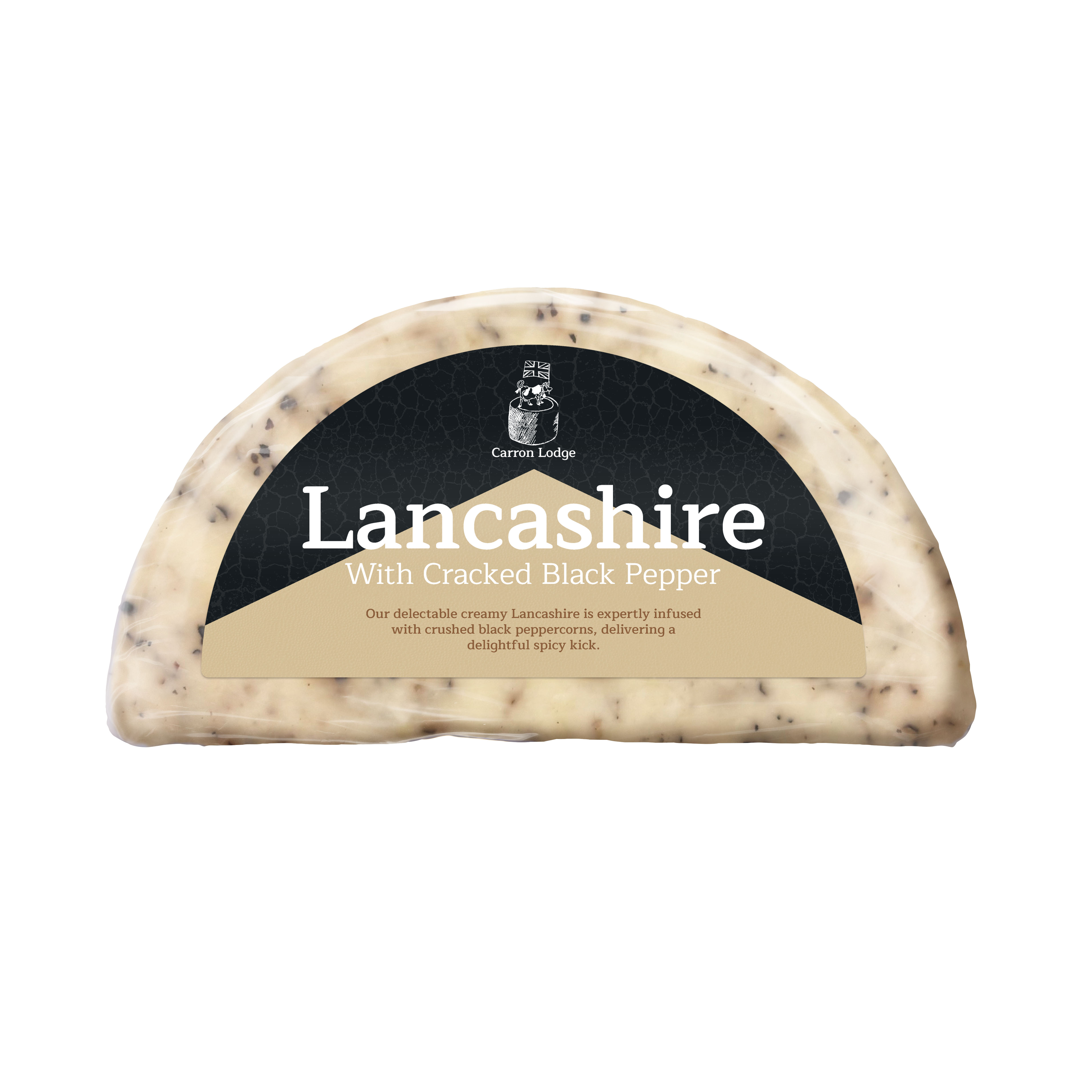 CL Tasty Lancashire Black Pepper 1/2 Wheel 1.1kg