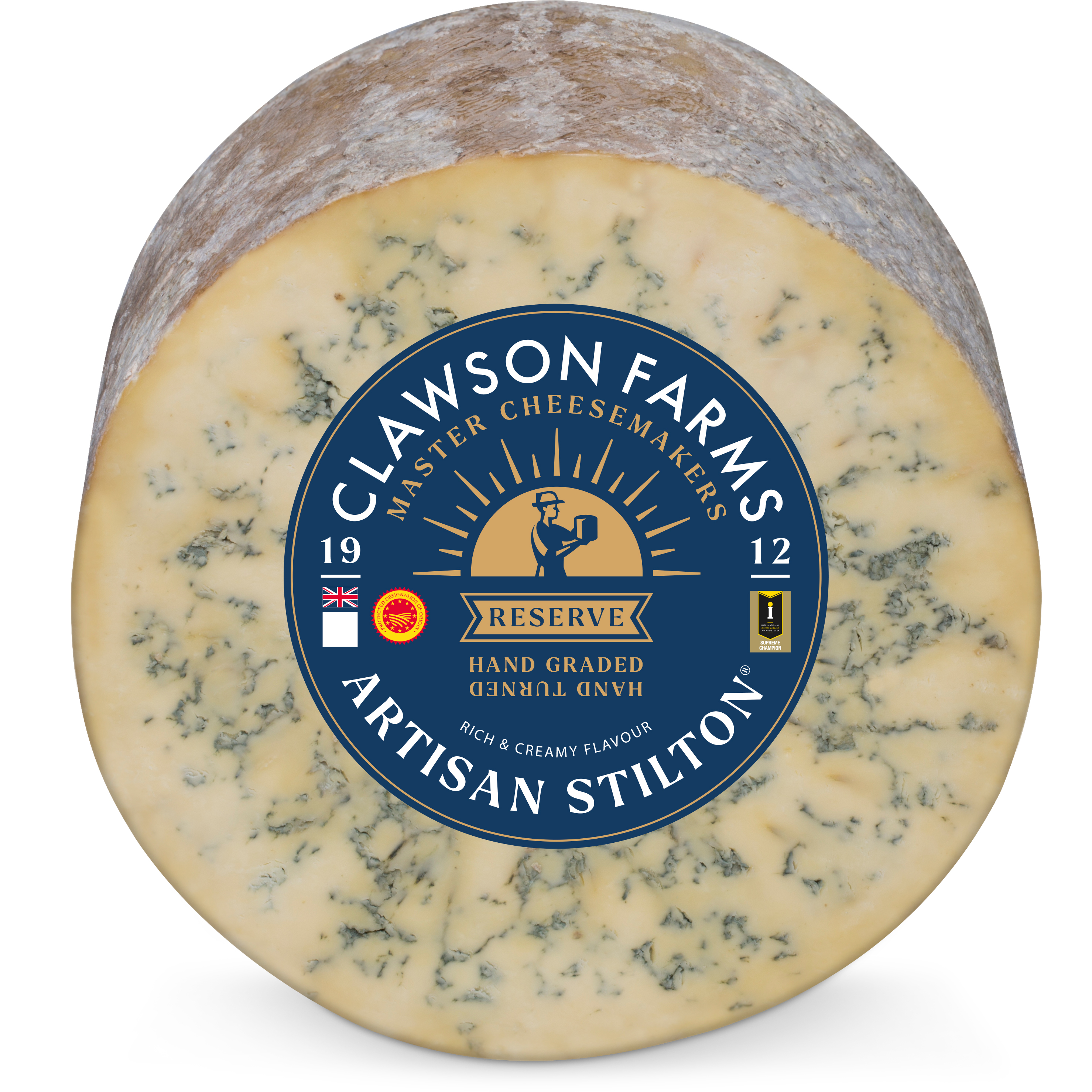 Long Clawson Blue Stilton 1/2 4kg