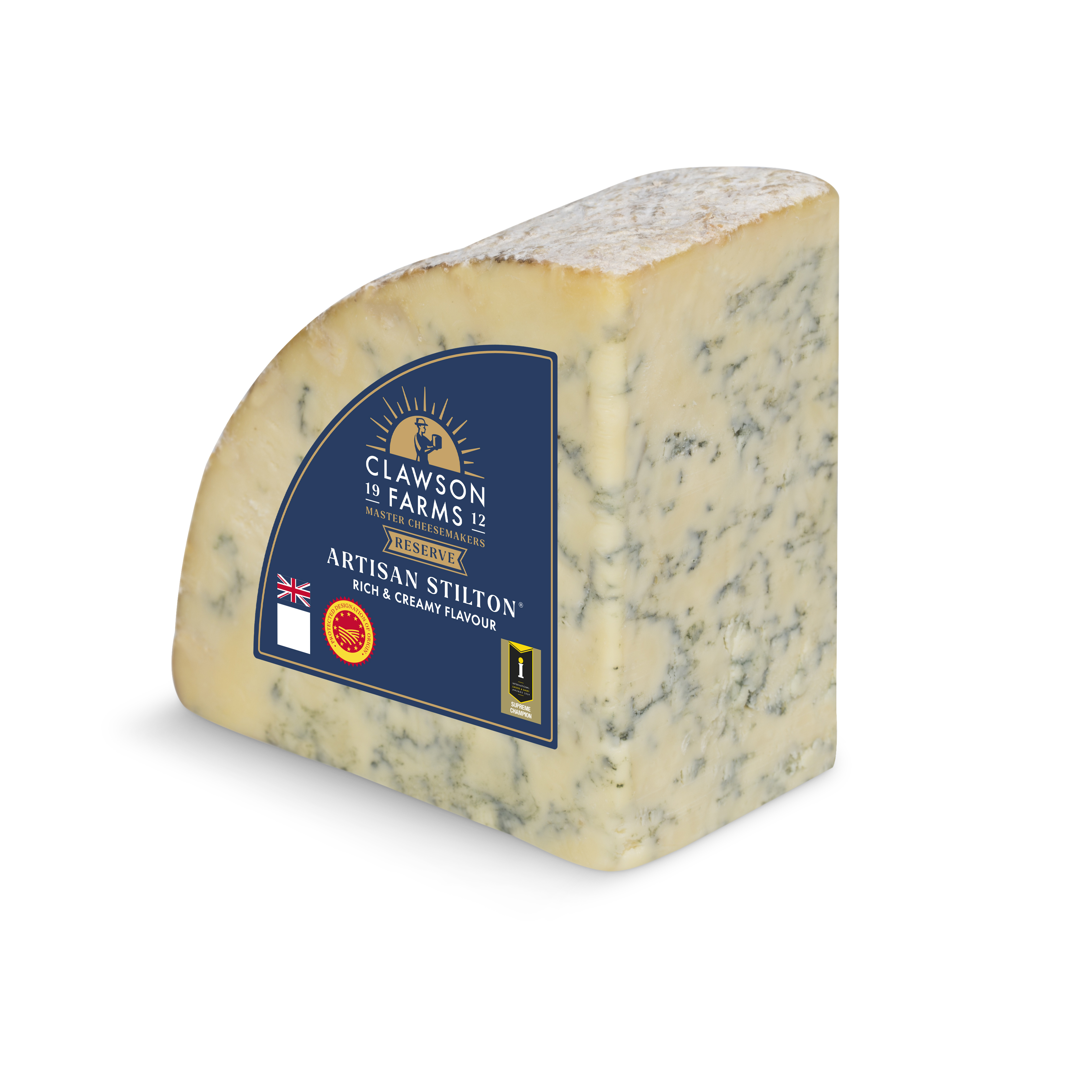 Long Clawson Blue Stilton 1/4 2kg