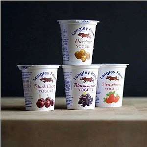 Longley Mixed Fruit Flavour Yogurt 6x150g