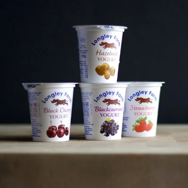 Longley Mixed Fruit Flavour Yogurt 6x150g