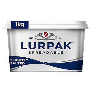 Lurpak Spreadable Slightly Salted Butter 1kg