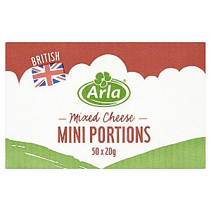 Arla Mixed Cheese Mini Portions 50 x 20g
