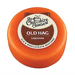 Cheshire Cheese Co Old Hag Ale &amp; Mustard Cheddar 6x200g