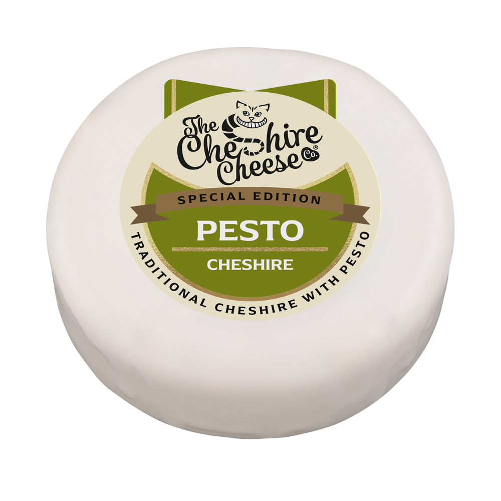 Cheshire Cheese Co Cheshire with Pesto 6x200g