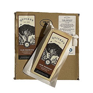 Quickes Oak Smoked Cheddar 10x150g