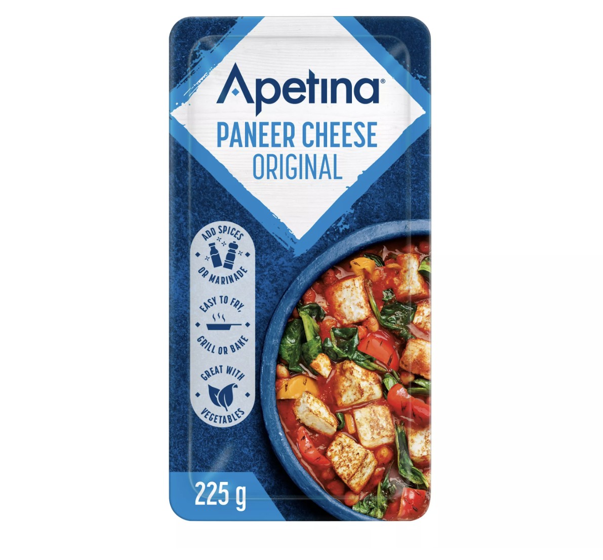 Apetina Paneer Retail 6x225g