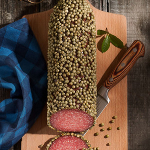 German Green Pepper Salame (Madagascar) 1.8kg
