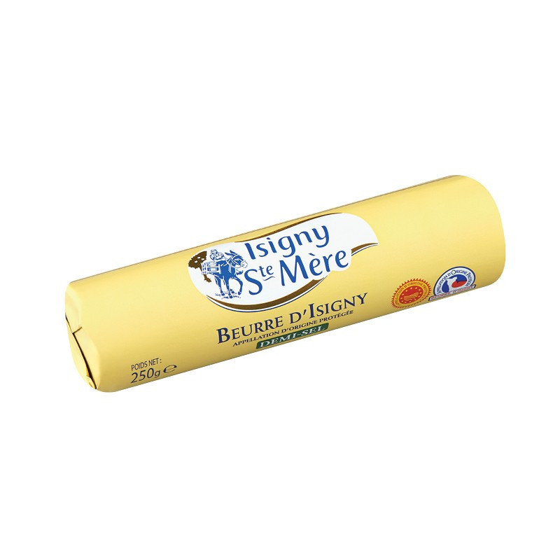 Isigny PDO Salted Butter Rolls 20x250g