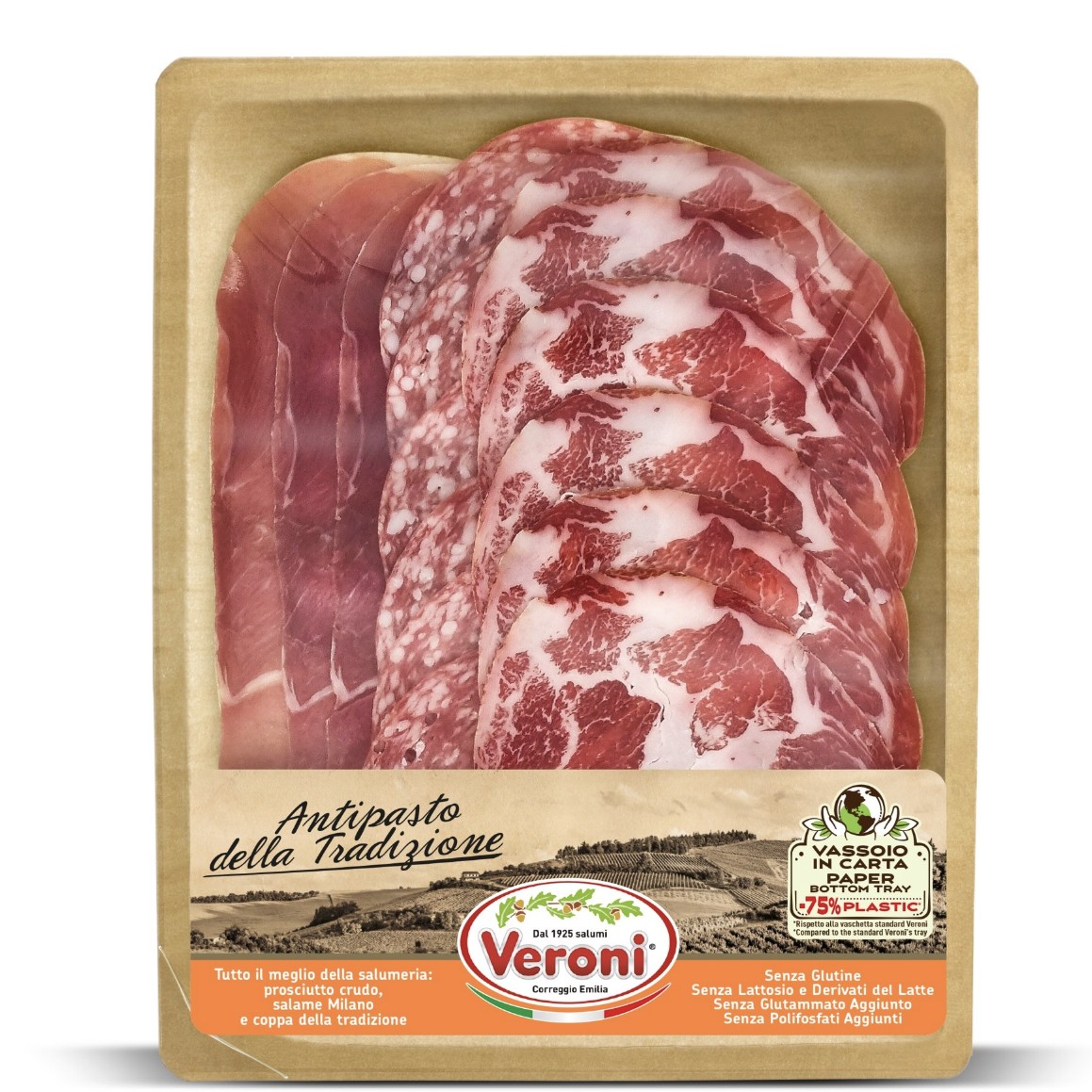 Sliced Antipasto Mix 110g Veroni