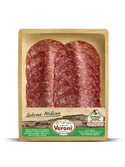 Sliced Salami Milano 100g Negroni