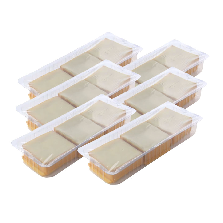 Smoked Cheddar Slices 6x1kg