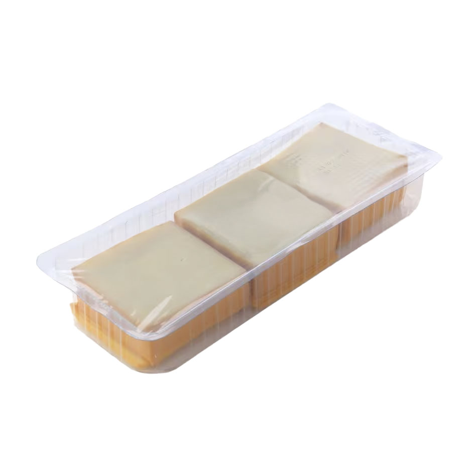 Smoked Cheddar Slices 1kg