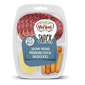 Veroni Snack Salami Milan o,Provolone,Breadsticks 10x56g General Group