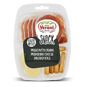 Veroni Snack - Proscuitto, Provolone, Breadsticks 10x56g