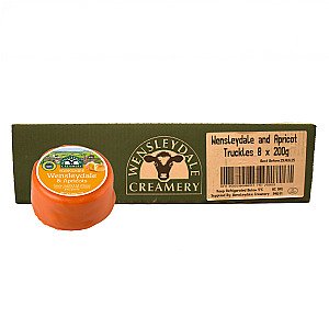 Hawes Wensleydale &amp; Apricot 8x200g