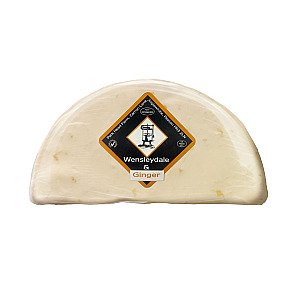 CL Wensleydale &amp; Ginger 1/2 Wheel 1.1kg