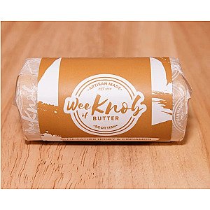 Wee Knob Honey &amp; Cinnamon Butter 100g