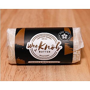 Wee Knob Truffle &amp; Black Pepper Butter 100g