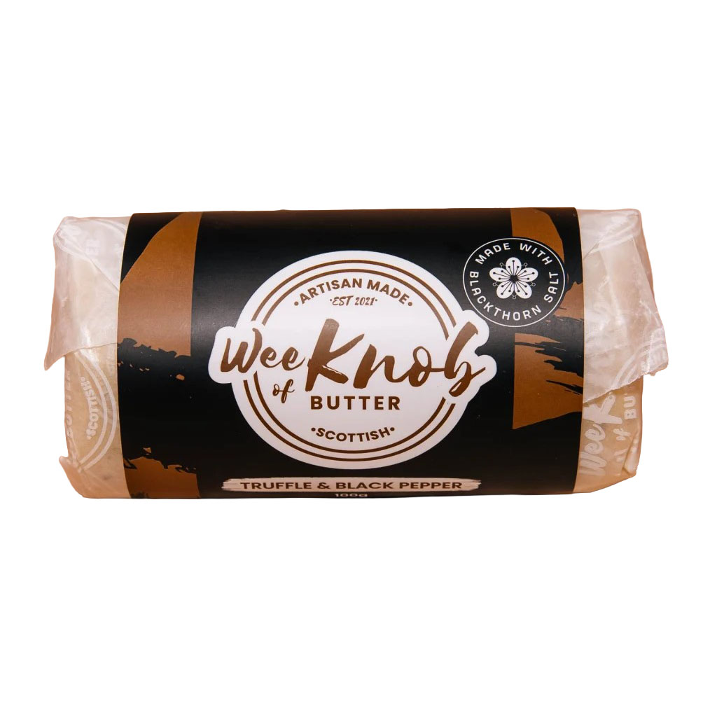 Wee Knob Truffle & Black Pepper Butter 100g