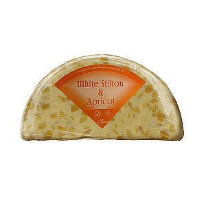 White Stilton Apricot 1/2 Wheel 1.1kg