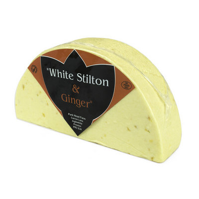 White Stilton & Ginger 1/2 Wheel 1.1kg