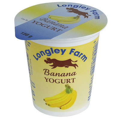 Longley Yogurt Banana 6x150g