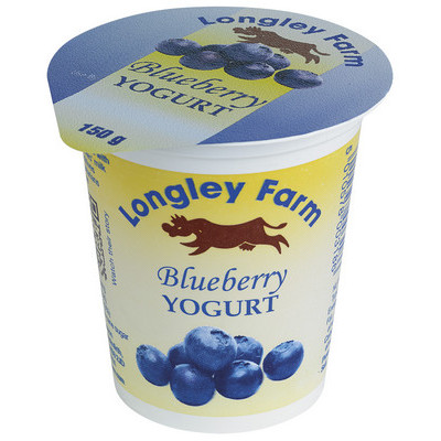 Longley Yogurt Blueberry 6x150g