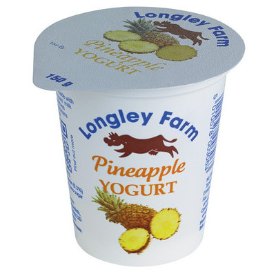 Longley Yogurt Pineapple 6x150g