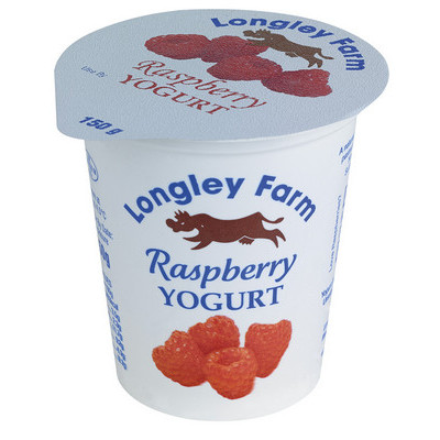 Longley Yogurt Raspberry 6x150g