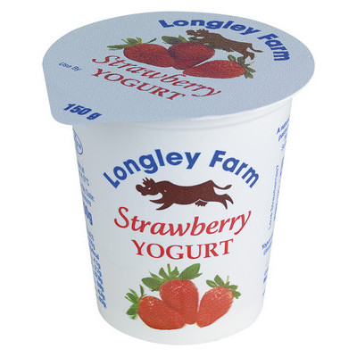 Longley Yogurt Strawberry 6x150g