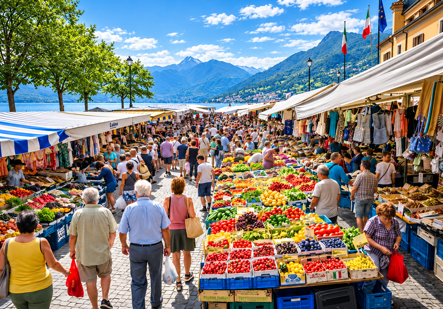 Luino – Wo Shopping auf Dolce Vita trifft