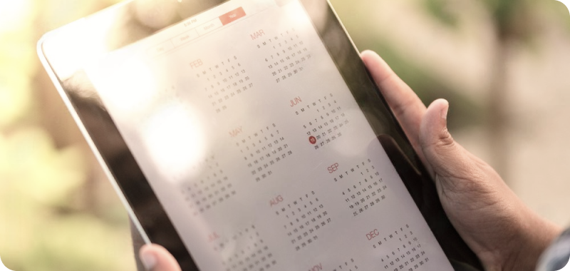 Scheduling system illustration