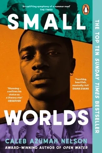 Book cover of Small Worlds by Caleb Azumah Nelson