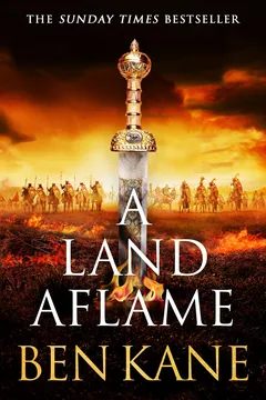 Book cover of A Land Aflame by Ben Kane