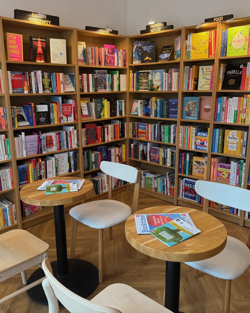 Non-fiction room in the shop