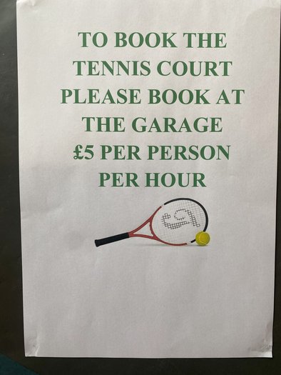 COME AND PLAY TENNIS