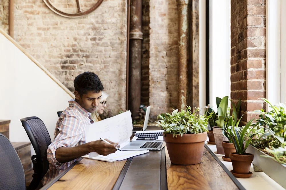 5c4b3b1eb7e21fc22 at The Farm Soho  Coworking area in New York City, United States