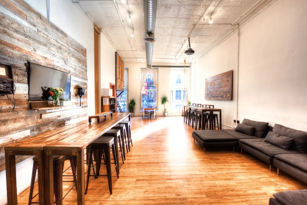 5c4b649774d5a8c19 at The Farm Soho  Coworking area in New York City, United States