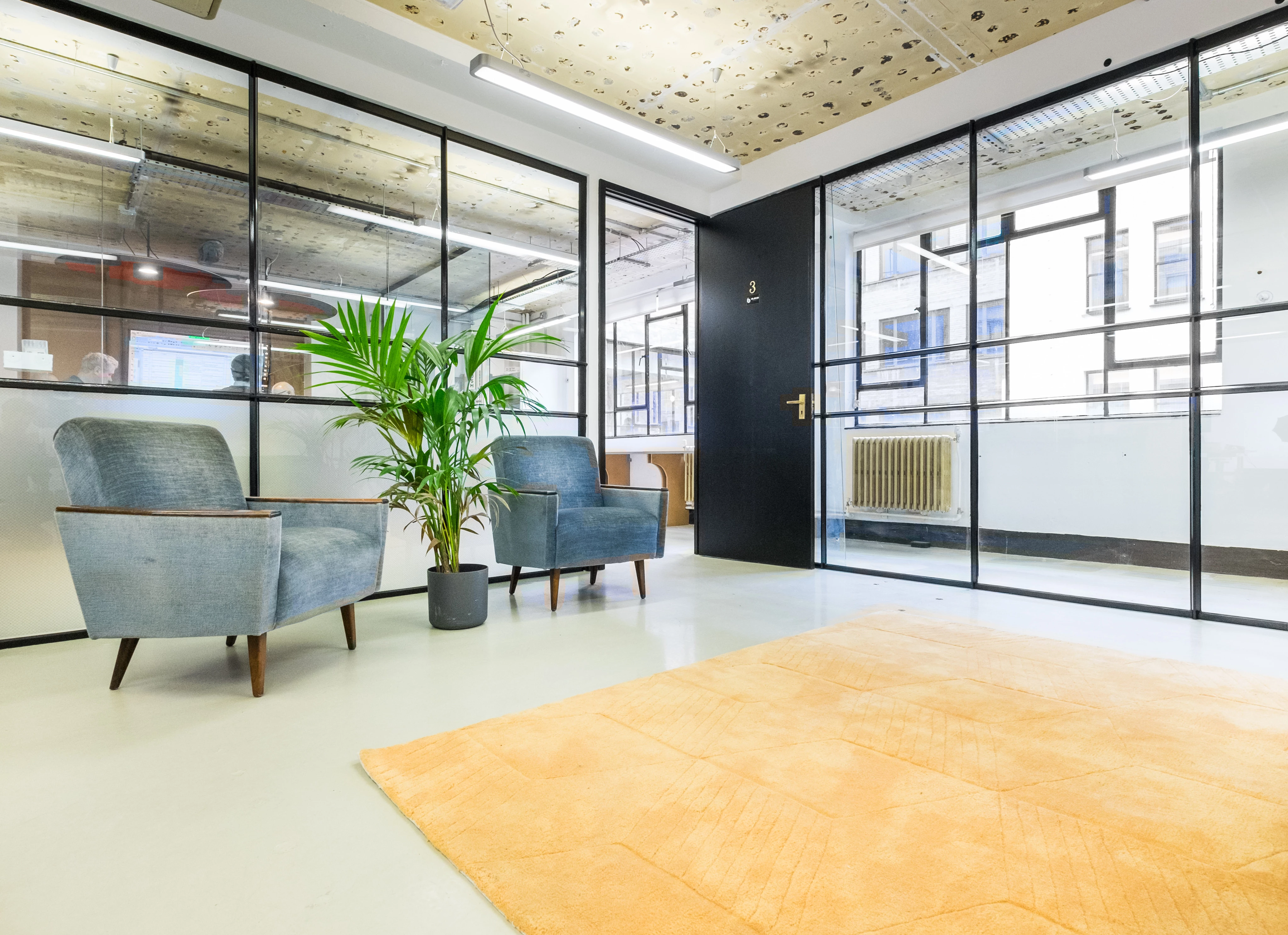 6065b7f8026e56aca at The Workers League - Bonhill Three Coworking area in London, United Kingdom