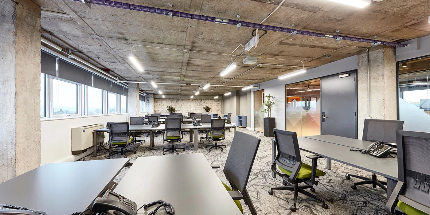 6074014e9323d0c74 at Glasgow Clockwise Coworking area in Glasgow, United Kingdom