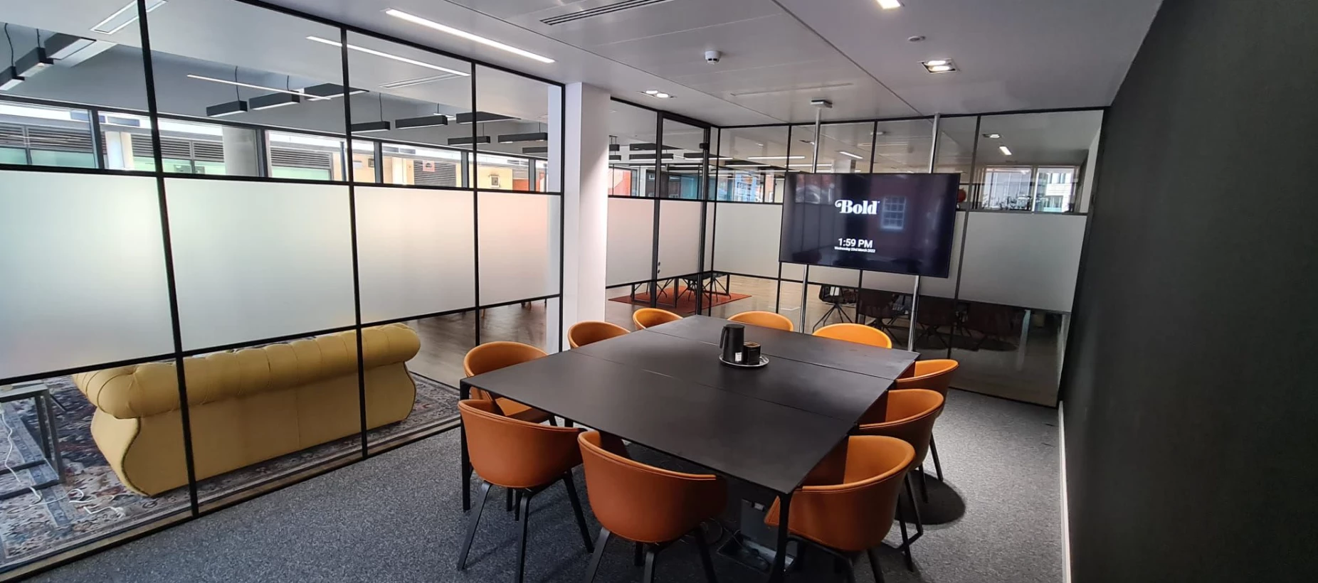 6287b7bb12edb605f at Bold Bauhaus Coworking area in Manchester, United Kingdom