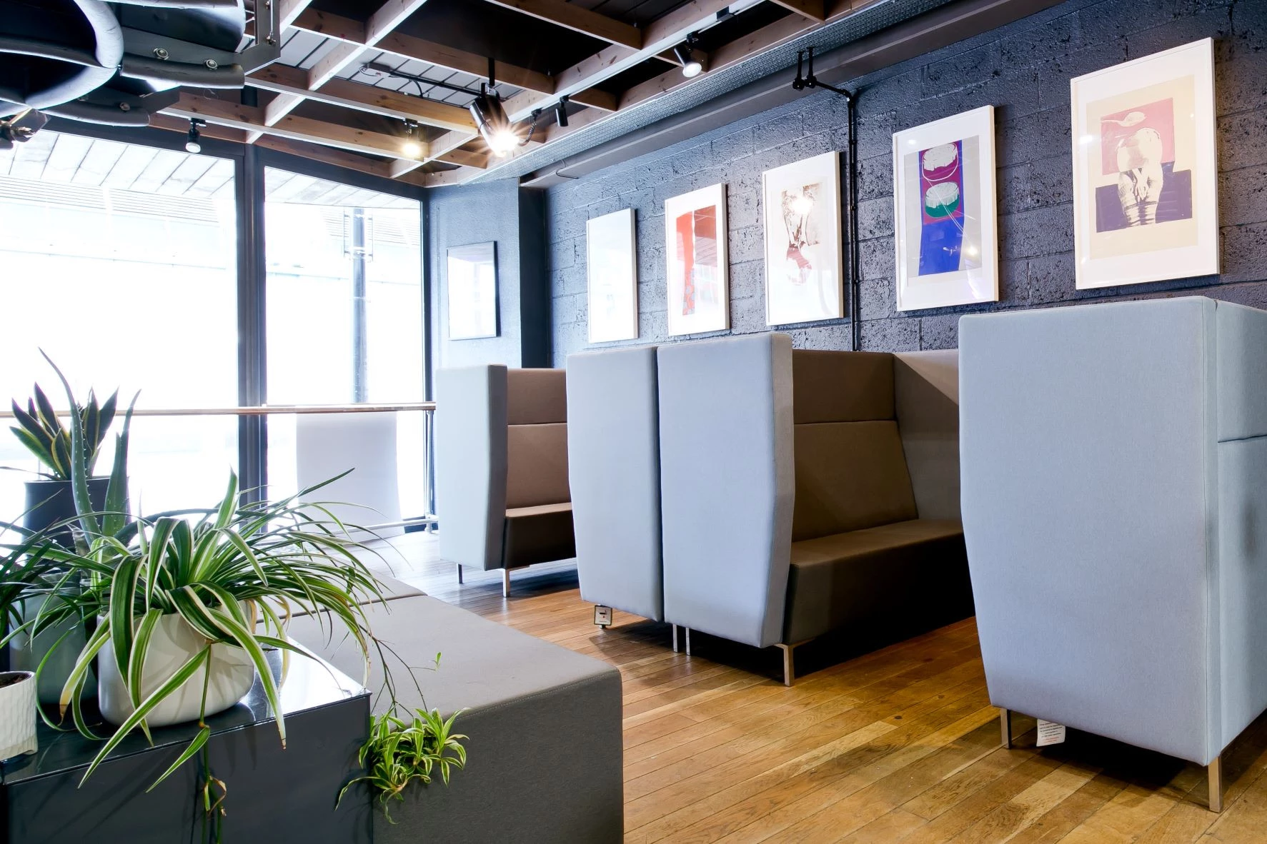 62ab1a8b7dd40fc49 at Contingent Works Coworking area in London, United Kingdom