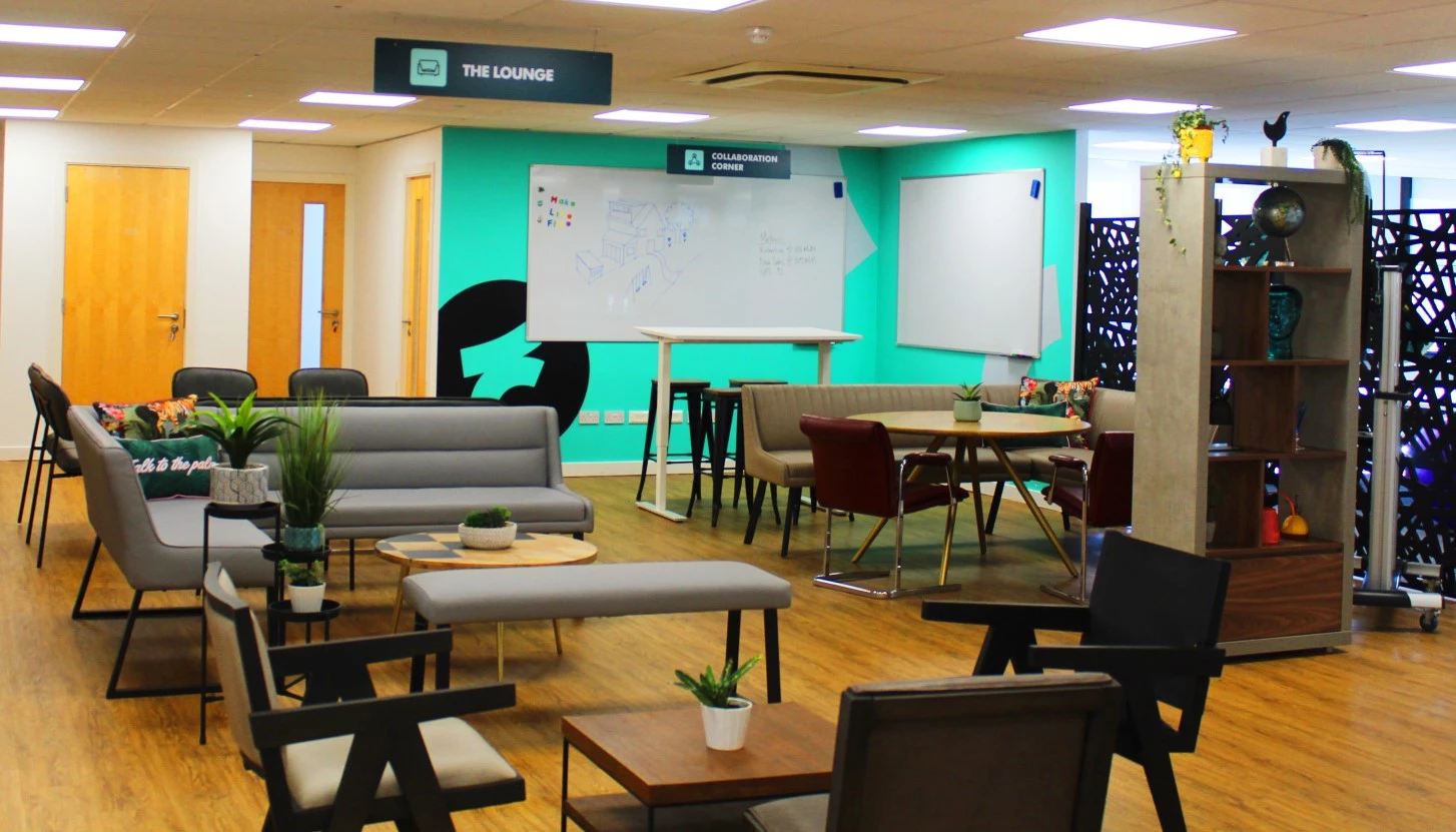 62e28c6b656f39f39 at Floe Newcastle Coworking area in Newcastle upon Tyne, United Kingdom