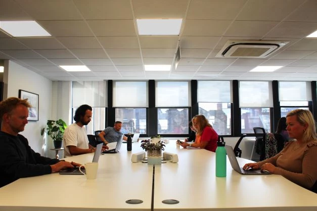 62e28c6c5588911b9 at Floe Newcastle Coworking area in Newcastle upon Tyne, United Kingdom