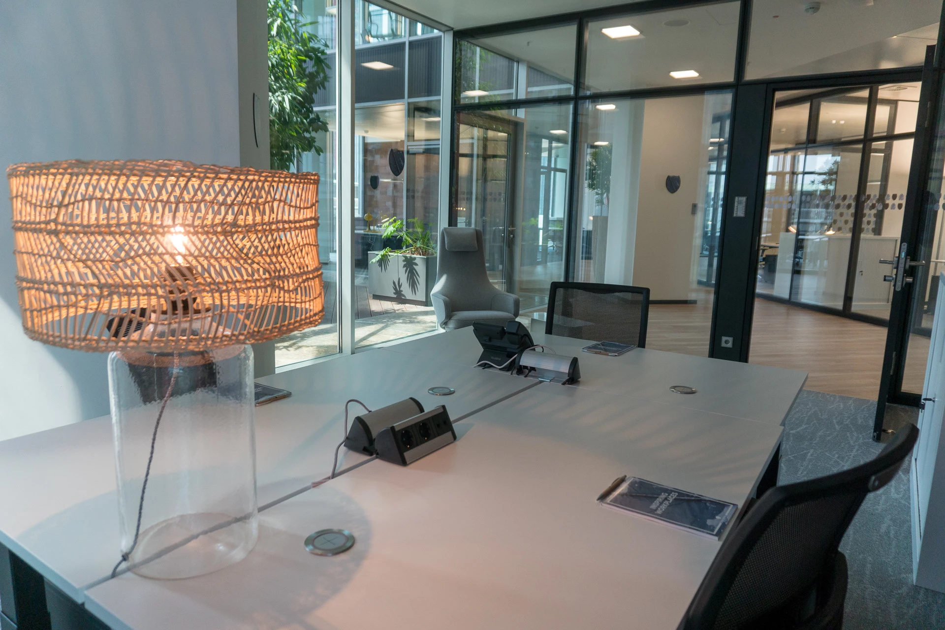 62f39b077f679bd4c at Tribes Frankfurt Garden Tower Coworking area in Frankfurt, Germany
