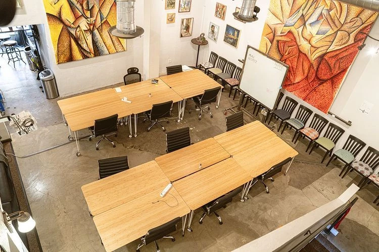 630ddaa551f76e49b at Mind & Mill Coworking area in Riverside, United States