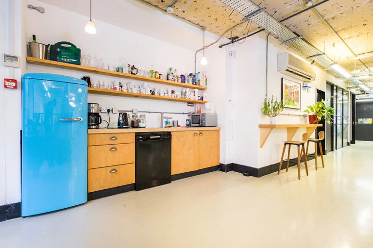 633c3d0d5643cffea at The Workers League Bonhill Two Coworking area in London, United Kingdom