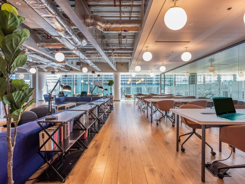 638a0185bc7f310a5 at Beyond Aldgate Tower Coworking area in London, United Kingdom